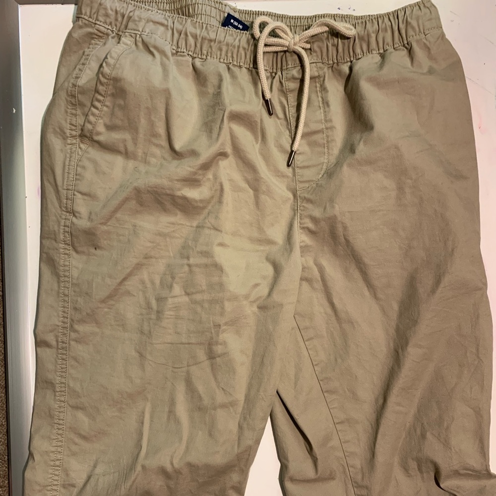 Men’s large joggers khaki and navy